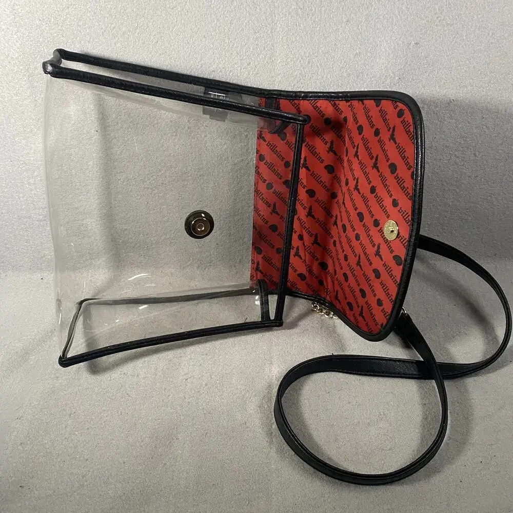 Loungefly Disney Villains Evil Queens Crossbody Purse Bag Wallet Clear PVC - Picture 4 of 8